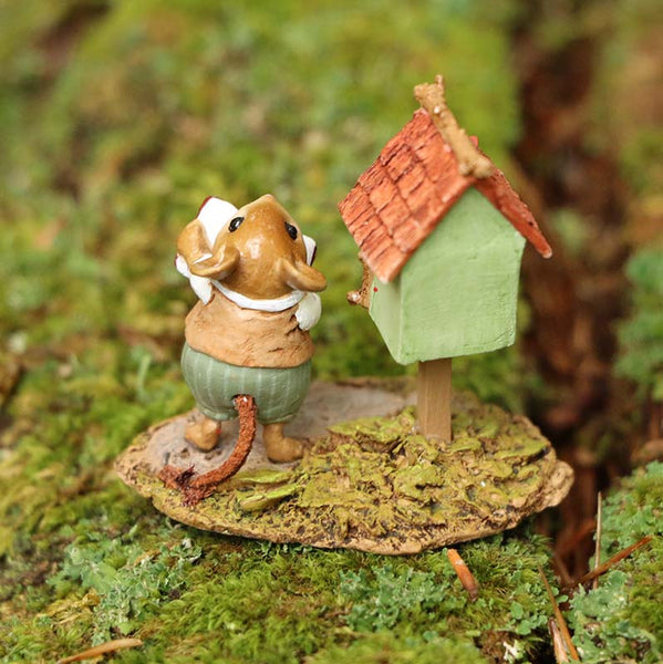 Little Library (Green) - Wee Forest Folk