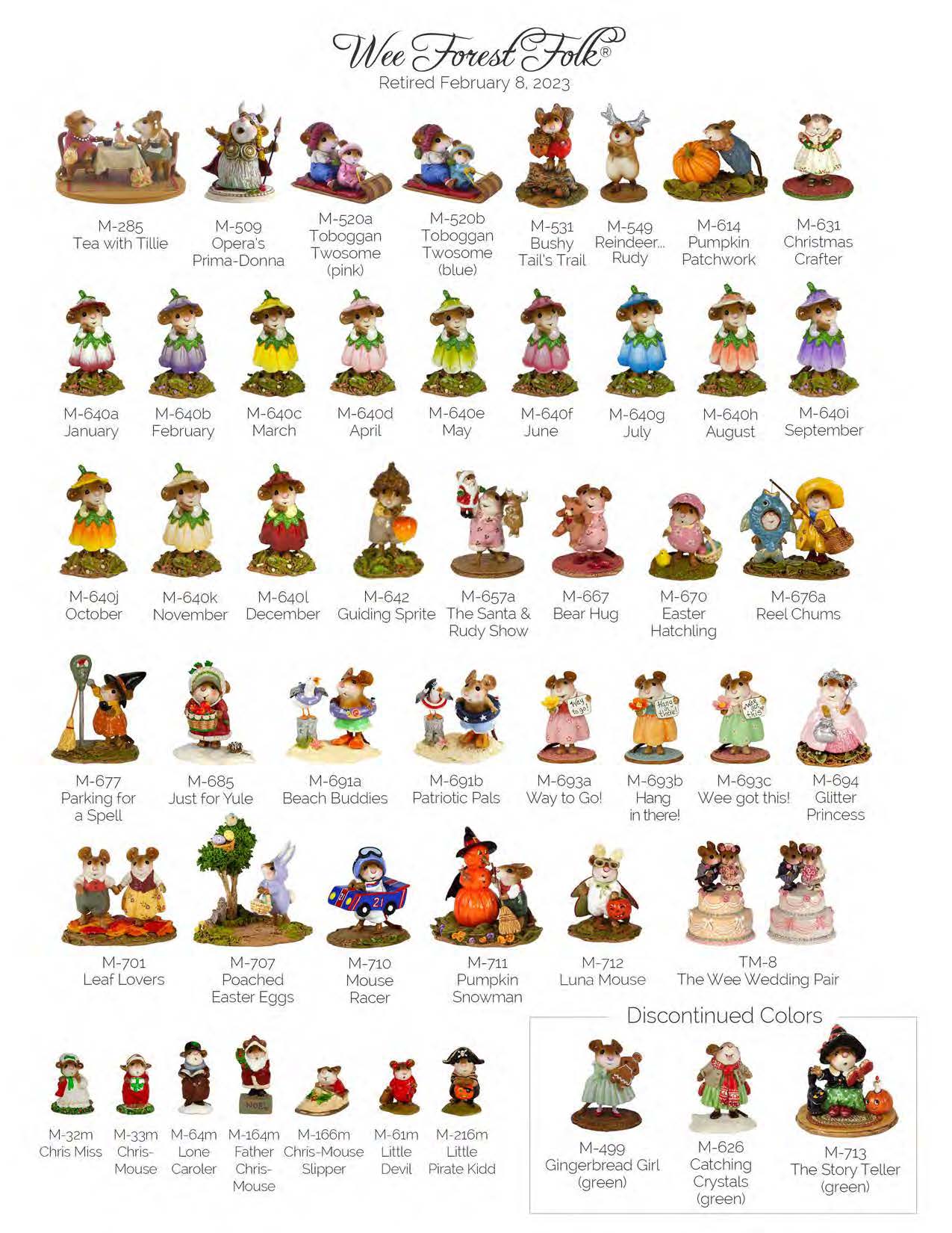 2023 Retirement List