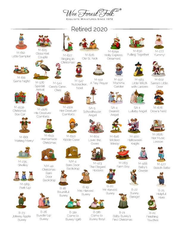 2020 Retirement List