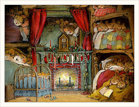 Not a Creature was Stirring… Note Card