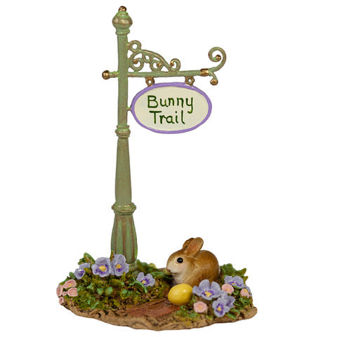 Bunny Trail Sign Post