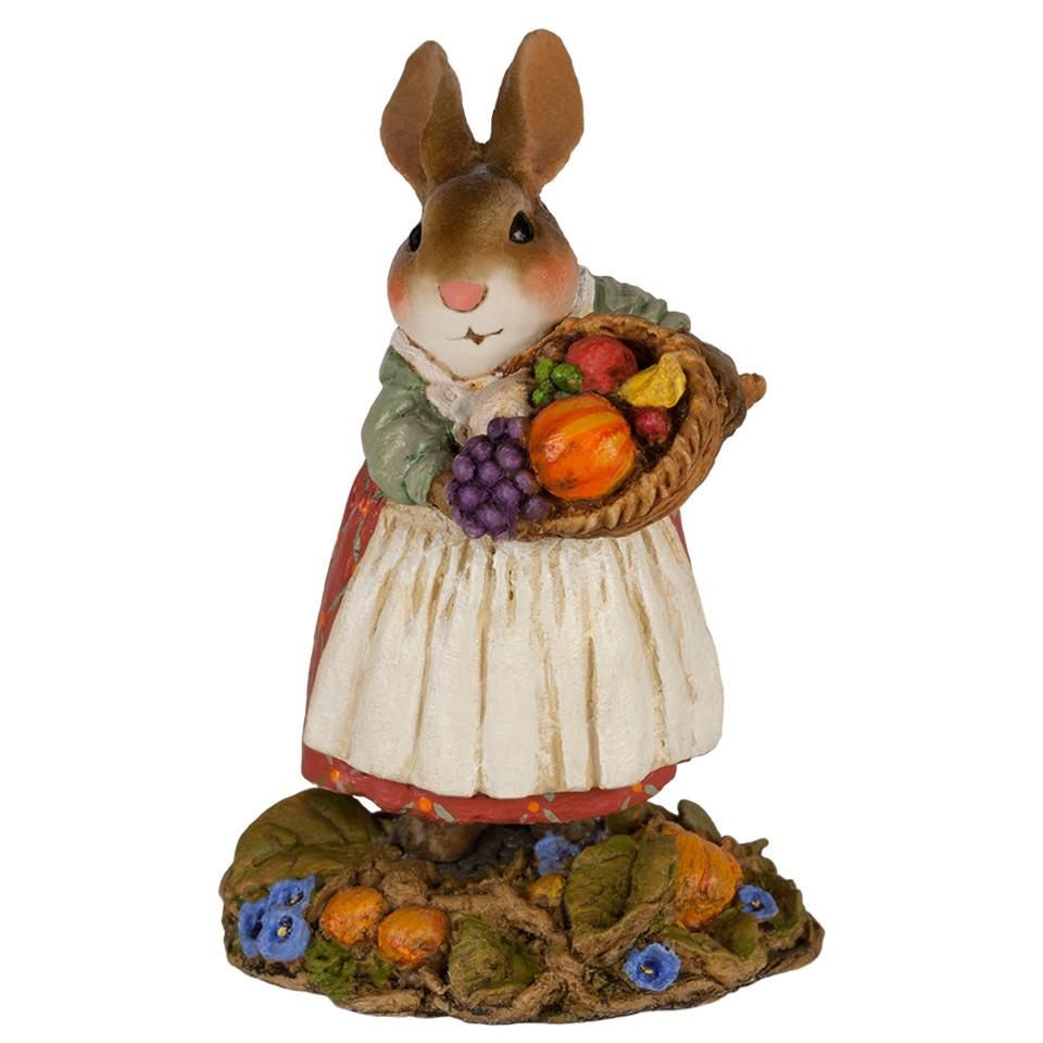 Harvest Bunny with Cornicopia