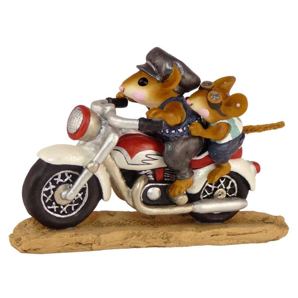 Motorcyle Riding Mouse with Son