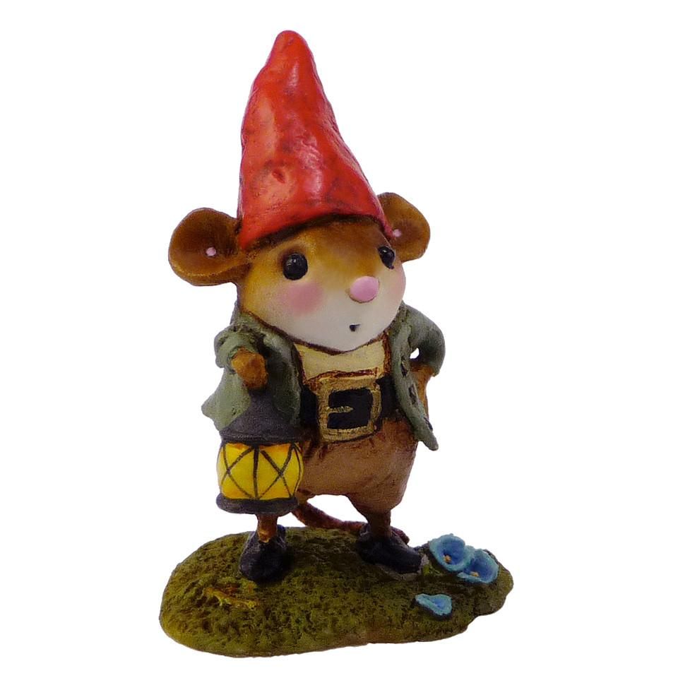 Gnome Mouse with Lantern