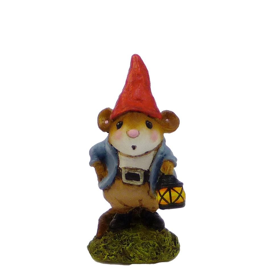 Mouse Gnome Statue